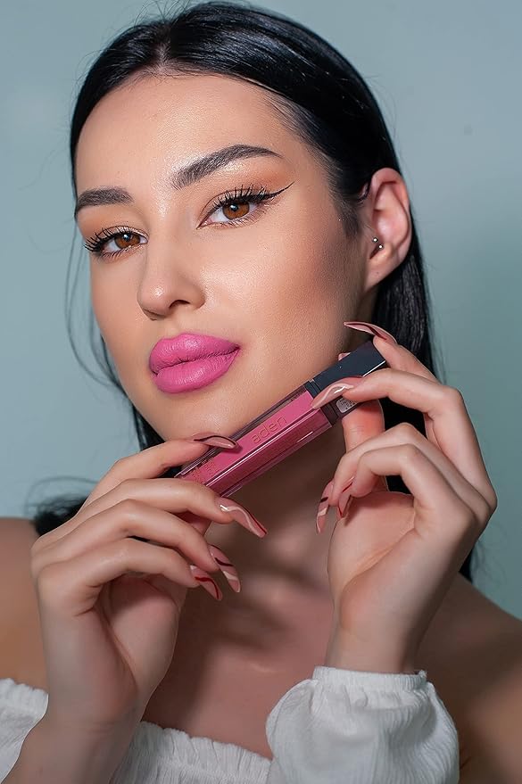 Lipstick for Women & Lip Liner Pencil – Liquid Matte Lipstick Long Lasting – Lip Combo Sets with Lip Stain Long Lasting Waterproof & lip liner stain – Lip Kit Pigmented-Non Smudge-Made in Italy 12