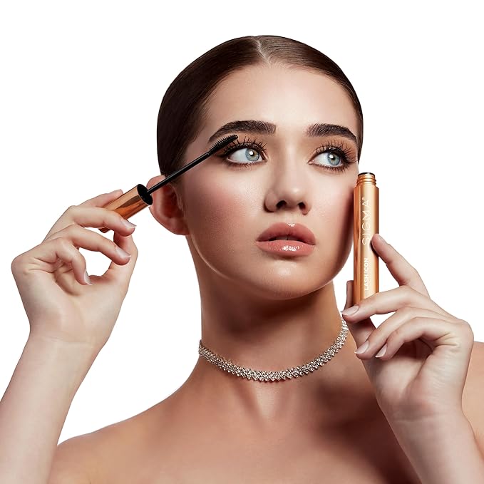 Sigma Beauty Lash Icon Lengthening & Volumizing Tubing Mascara (Black) — Smudge Resistant Mascara with Curved Wand, Lightweight Buildable Formula for Defined, Lifted Lashes and All Day Wear