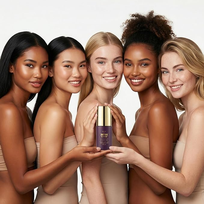 Brightening Face Serum – Dark Spots & Anti-Aging | Niacinamide, Vitamin C, Hyaluronic Acid & Peptides – Lightweight, Vegan, Made in USA – 30ml