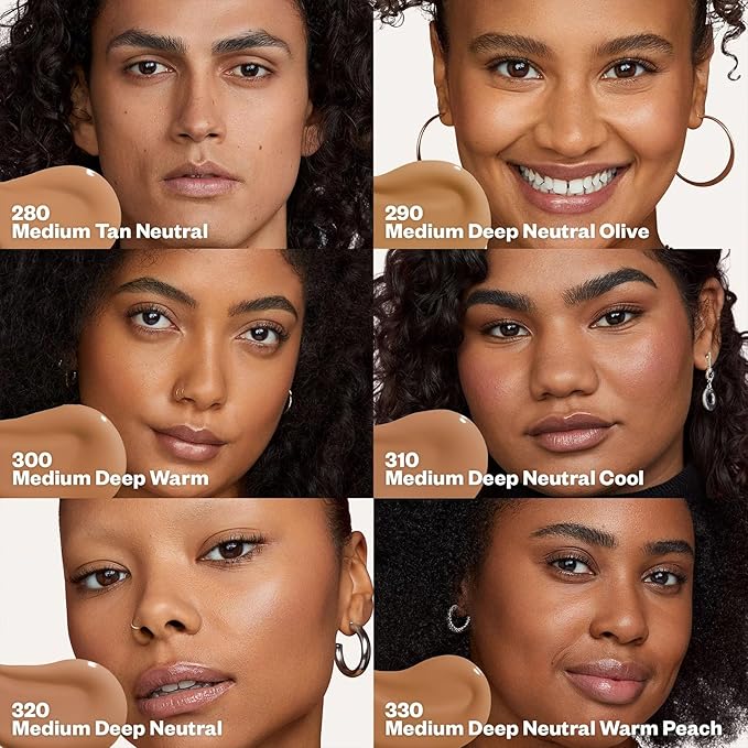 Kosas Revealer Liquid Foundation SPF 25 – Medium Buildable Coverage, Hydrating Natural Glow Finish, Neutral Cool 310