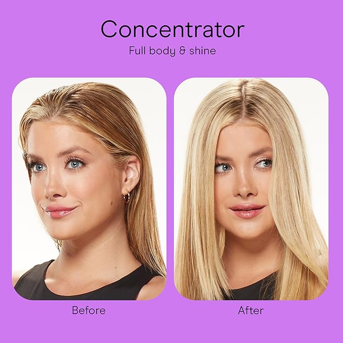 Infiniti PRO by CONAIR Hair Dryer, 1875W Blow Dryer with Diffuser and Concentrator Attachments, AC Motor with Ceramic Technology, 3 Heat & 2 Speed Settings, Plum