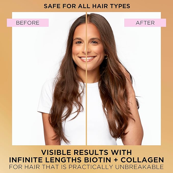 Pantene Pro-V Miracles Infinite Lengths Biotin + Collagen Sulfate-Free Shampoo 13.5 FL OZ
