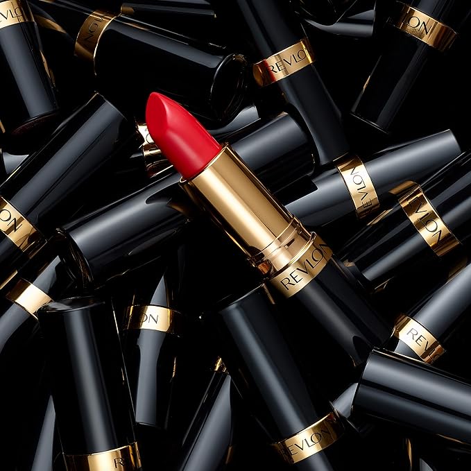 Revlon Super Lustrous Lipstick, Creamy Formula For Soft, Fuller-Looking Lips, Moisturized Feel, Abstract Orange (026), 0.15 oz