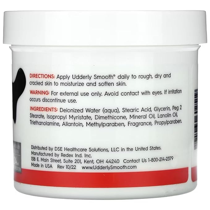 Udderly Smooth Body Cream 12 oz (Pack of 2)