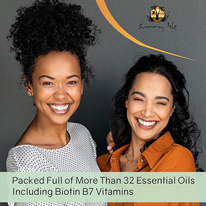 Sunny Isle Rosemary Mint Hair & Strong Roots Butter 2oz - Biotin, Jamaican Black Castor Oil