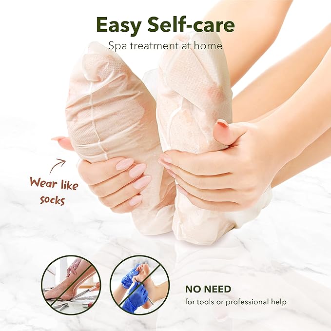 Purederm Shiny & Soft Foot Peeling Mask (9 Pack)