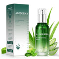Aloderma Aloe Brightening Serum for Face Made with 65% Organic Aloe Vera + Niacinamide & Vitamin C for Bright, Luminous Skin - Natural Serum to Hydrate & Revitalize Dull, Tired Skin, 1.7oz