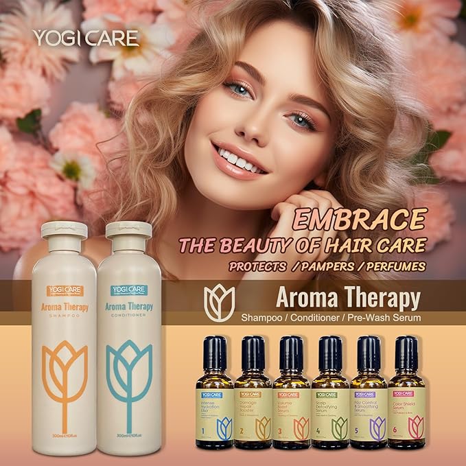 Aroma Therapy Pre-Wash Hair Oil Serum 30ml / 1 Fl.oz (Scalp Health & Clarifying)
