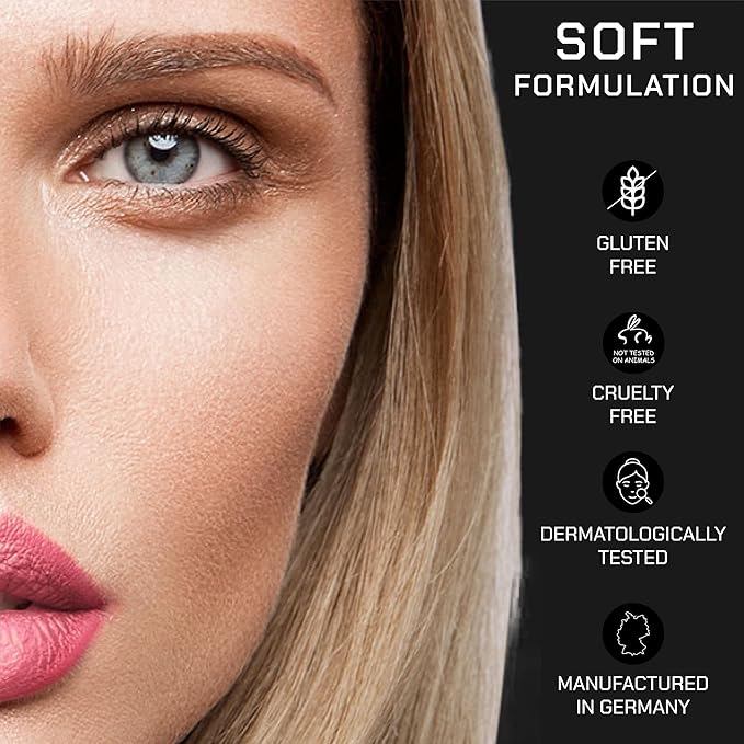 Radiant Professional Waterproof Lip Liner Pencil – Long Lasting, Creamy & Highly Pigmented Lipliner with Vitamin E & Jojoba Oil – Smudge-Proof, Smooth Lip Contour, 1.20 g (05 RUSPBERRY)