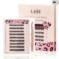 Self Adhesive Eyelashes Glue Free Easy Removal lash Extensions Natural Classic Wispy Winks 10-14mm Version 5D Upgrade D Curl Thick Press on Natural False Eyelashes 90 Lash Clusters Kit