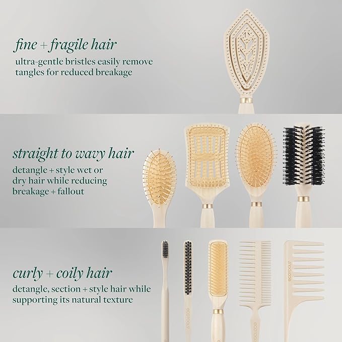 EcoTools Better Brush Smooth Paddle Brush, 1 Count