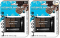 L.A. COLORS Perfect Brow Kit (carded), Medium CBK210A (Pack of 2)