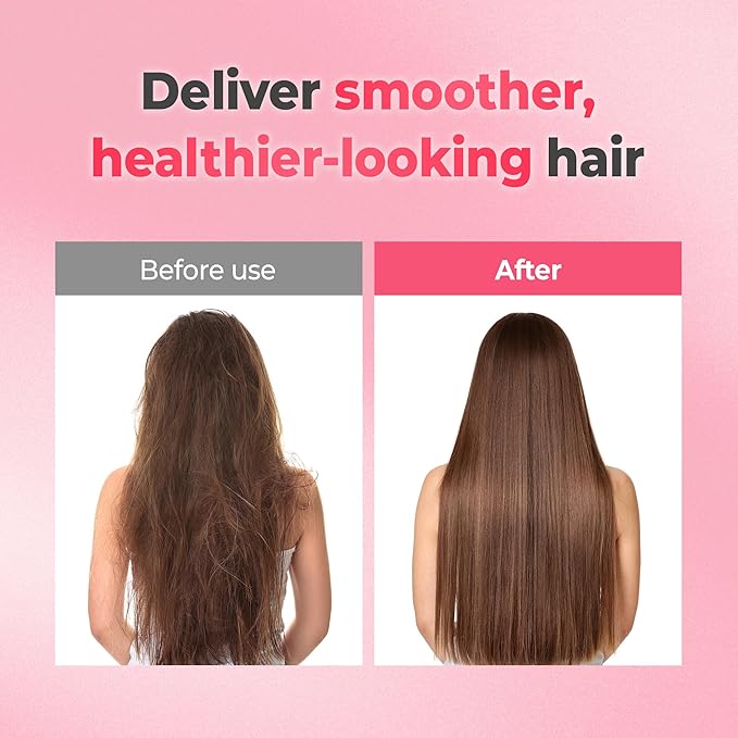 KUNDAL Protein Bonding Shampoo, Hair Mask, Serum Set, Damage Repair Care, Protein Bonding System, Heat Protection, Shine Boost, Violet Muguet, 300ml+200ml+50ml