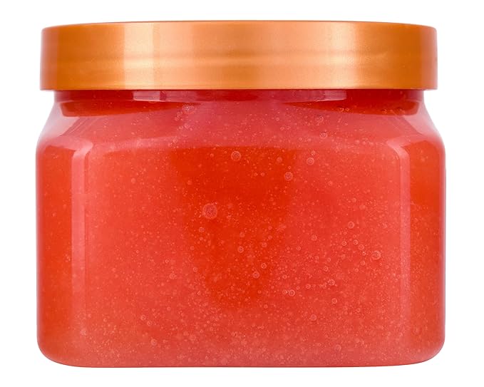 Tree Hut Peach Sorbet Shea Sugar Scrub, Exfoliating, Hydrating & Moisturizing Body Scrub with Shea Butter & Nourishing Essential Oils, Smooth & Soften Skin, 18 oz (Pack of 2)