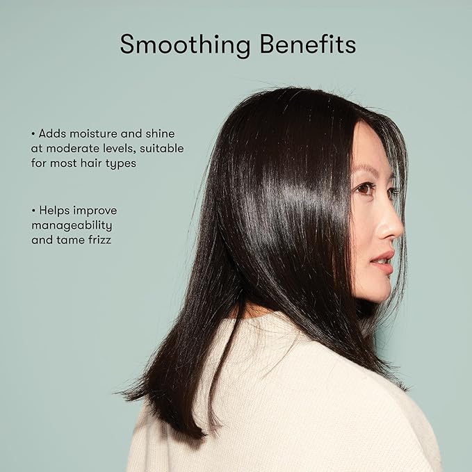 Odele Smoothing Sulfate-Free Conditioner for Extra Moisture, Frizz Control, Shine, and Straight to Curly Hair Types, 13 Fl Oz