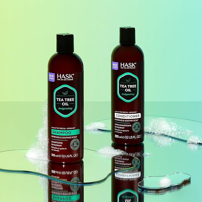 HASK Tea Tree & Rosemary Oil Scalp Care Conditioner - 12 fl oz