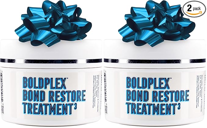 BOLD UNIQ BoldPlex Hair Mask - Deep Conditioner For Dry, Damaged Hair - Mascarilla Para El Cabello - Helps Repair and Nourish Curly, Bleached, or Frizzy Hair - 6.76 Fl Oz (Pack of 2)