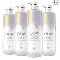 Olay Body Wash for Women, Elasticity Boosting, Collagen Peptide Serum Complex, Renews Moisture, Free of Parabens & Phthalates, Vitamin B3 Lameller Technology, For All Skin Types, 20 fl oz (Pack of 4)