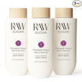 RAW SUGAR Pineapple Maqui Berry Reviver Gentle & Hydrating Body Wash, 20 Fl Oz (Pack of 3), Moisturizing & Smoothing Bath & Shower Gel, Vegan, Formulated without SLS/SLES & Parabens