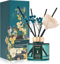 Airkeep Flower Reed Diffusers Set, 5.07 oz Pear/Apple/Berry Scented Oil Diffuser with 8 Reed Sticks, Home Fragrance Diffuser Gift Set for Bathroom & Office Decor 150ml