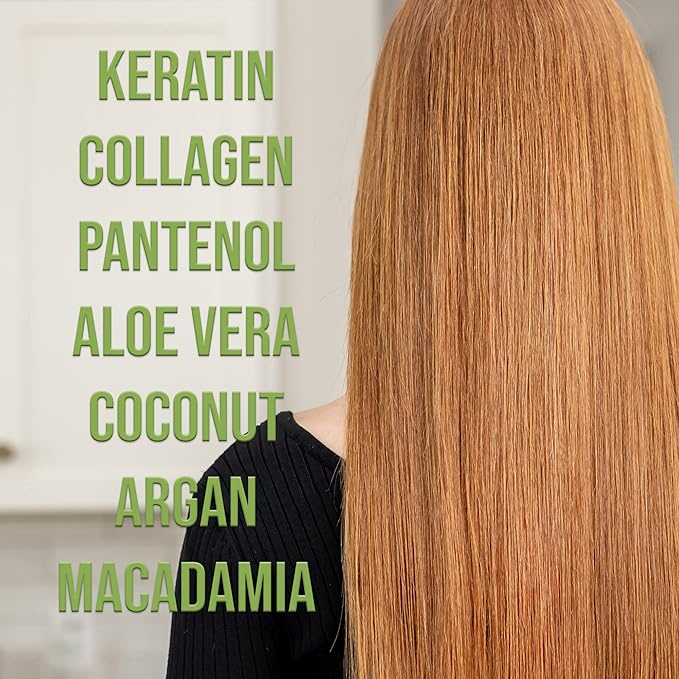 Botox Hair Treatment With Antifrizz, Soft Shiny Hair With Deep Hydration, Formaldehyde Free, Softens, Moisturizers, Adds Shine,volume control and hair smoothness,Brazilian 8.8 oz. /250g