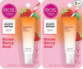 eos 24H Moisture Super Balm - Strawberry Acai, Lip mask, Moisturizing, Lip Treatment, Limited-Edition Skincare, 0.35 fl oz (Pack of 2)