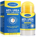 60% Urea Cream Stick with 2% Salicylic Acid, Exfoliating Foot Balm for Dry, Rough Skin on Heels, Knees & Hands, Moisturizing Solid Urea Foot Cream, 1.4 oz