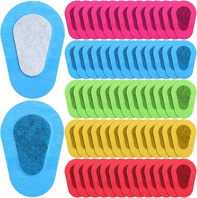 Panitay 40 Pcs Adhesive Eye Patches for Adults Eye Patch for Disposable Breathable Amblyopia Lazy Adhesive Bandages for Men(3.3 x 2.3 Inch,Colorful)
