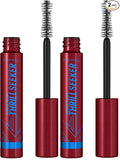 Rimmel London Wonder'Volume Thrill Seeker, 003 Black, Waterproof Mascara, Volumizing Mascara, Smudge-Proof, Clump-Proof, Flake-Proof, 24-Hour Wear, 0.28oz (Pack of 2)