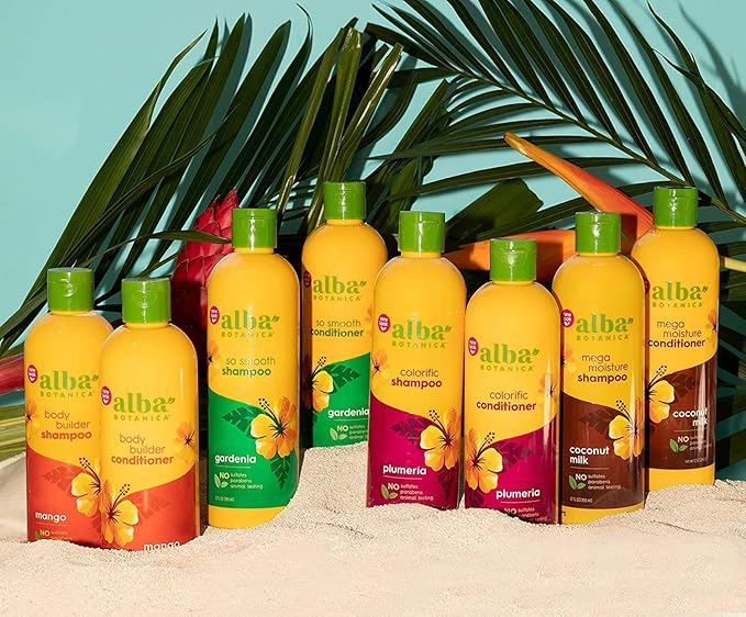 Alba Botanica More Moisture Conditioner for Dry Hair, Coconut Milk, 32 FL OZ