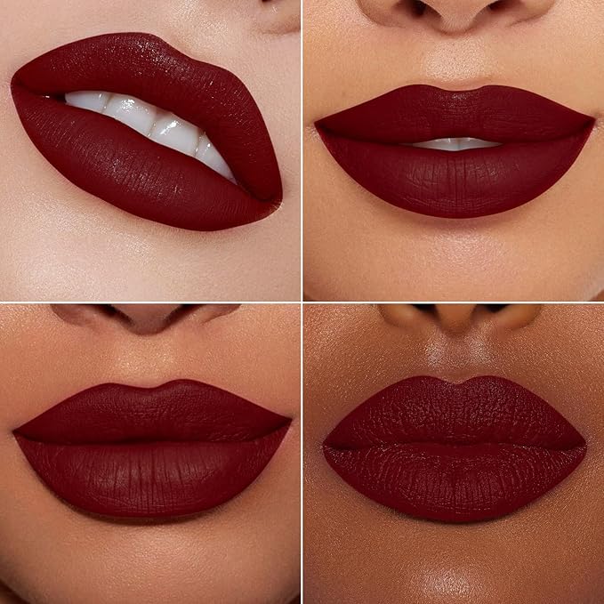 MAKI YIKA Dark Brown Lipstick for Women Color Stay Long Lasting Lipsticks No Smudge Matte Liquid Lipstick Transferproof Cruelty-Free Lip Color for Mother's Day, ChocolateDelight