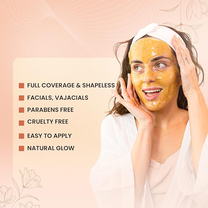 BRÜUN Peel-Off Jelly Mask for Face Care- A Bundle of 5 Different Treatment Jars (24k Gold, Egyptian Rose, Pomegranate, Aloe Vera and Hyaluronic)-Skin Care Moisturizing Gel Mask for Spa Set for Adults
