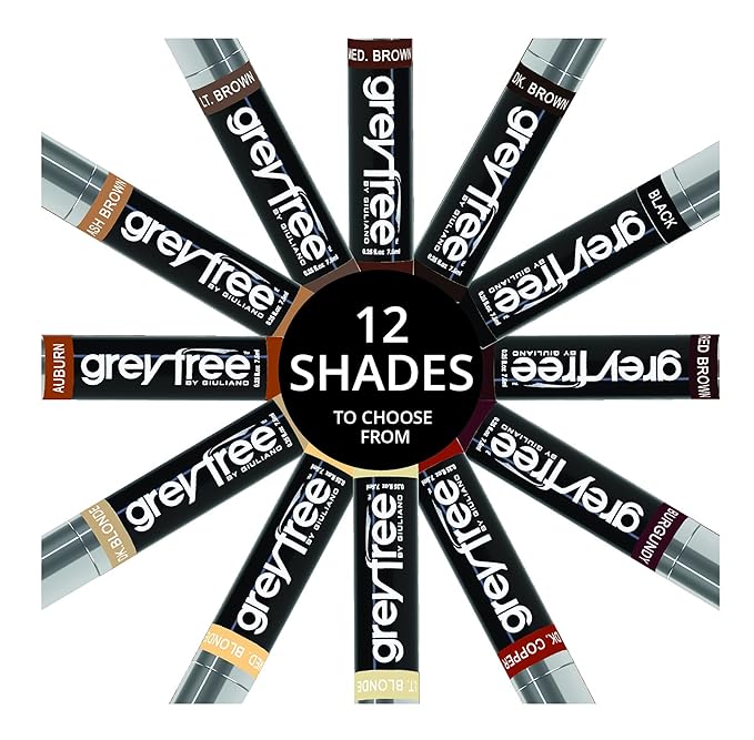 Root Touch-Up Hair Mascara Temporary Gray Roots Concealer (DARK COPPER)