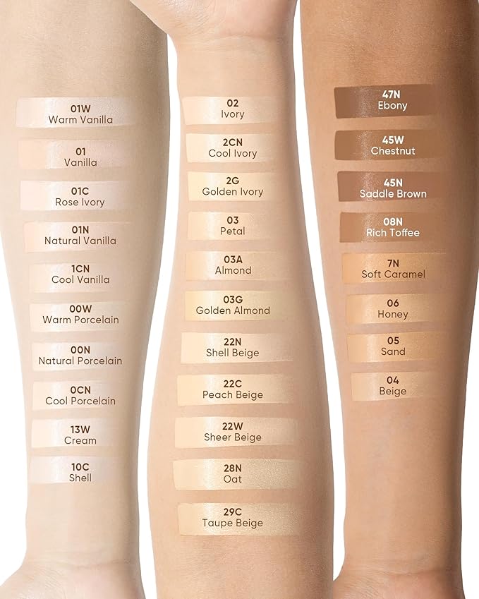 SKINTIFIC Full Coverage Cushion Foundation #02G Golden Ivory| Satin Glow Finish, Oil-Control & Waterproof, Buildable Tattoo Cover Cushion for All Skin Types