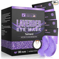 Under Eye Patches (30 Pairs), Under Eye Mask for Puffy Eyes and Dark Circles, Eye Masks with Collagen, Relieves Pressure and Reduces Wrinkles, Revitalises and Refreshes Your Skin, Lavender