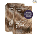 Madison Reed Radiant Hair Color Kit - 8.5NNA Dark Neutral Blonde (Lusia Blonde), 100% Gray Hair Coverage Permanent Hair Dye for Resistant Grays | PPD-Free & Ammonia-Free, 2 Pack