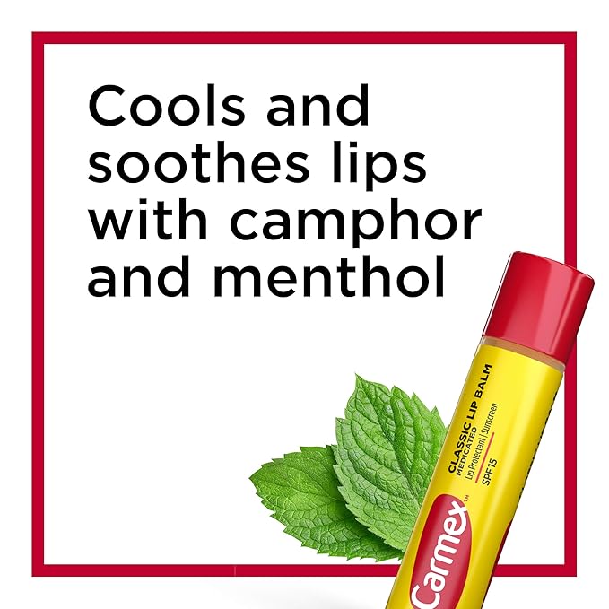 Carmex Lip Balm Moisturizing Original,0.15 oz (3 Count)