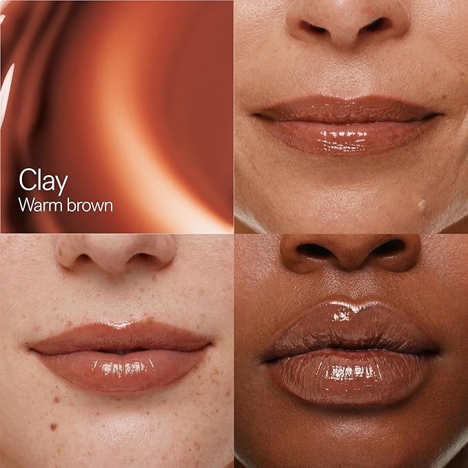 ILIA - Overglaze Hydrating Lip Gloss | Long-Wear, Non-Sticky, 24-Hour Hydration | Smooth + Plump | Vegan + Silicone-, Gluten-, Nanoparticles-Free (Clay)