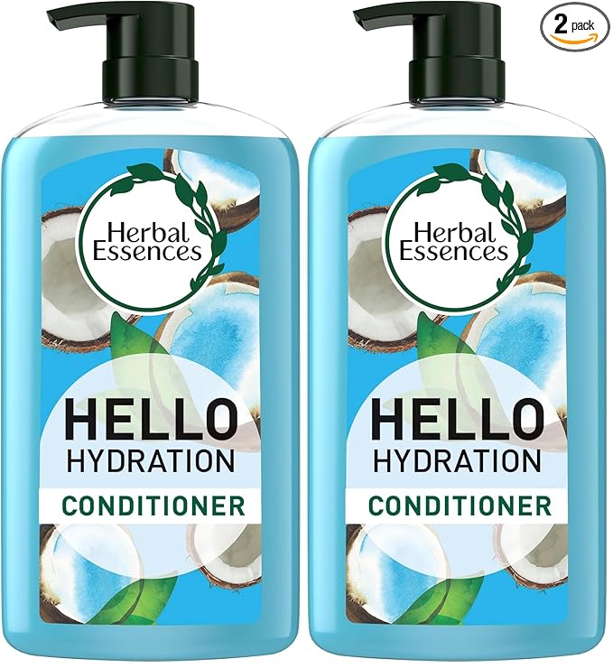Herbal Essences Hello Hydration Conditioner Deep Moisture for Hair, 29.2 fl oz (Pack of 2)