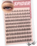Spider Lash Clusters Wispy Fluffy Eyelash Clusters Natural Cluster Eyelash Extensions Breeze Individual Lashes Clusters Clear Band Cluster Lashes Pestañas Postizas Naturales by TNFVLONEINS