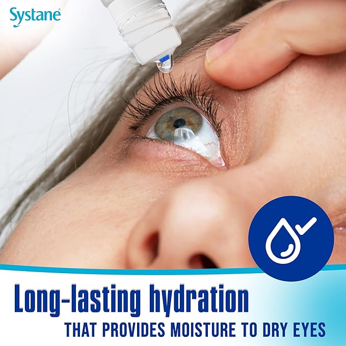 Systane Hydration Multi-Dose Preservative-Free Eye Drops Dry Eye Relief, 0.34 fl oz, Twin Pack (Pack of 2)
