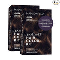 Madison Reed Radiant Hair Color Kit - 4NGV Darkest Golden Brown with Warm Tones (Venezia Brown), Dimensional Gray Hair Blending Permanent Hair Dye, PPD-Free & Ammonia-Free, 2 Pack