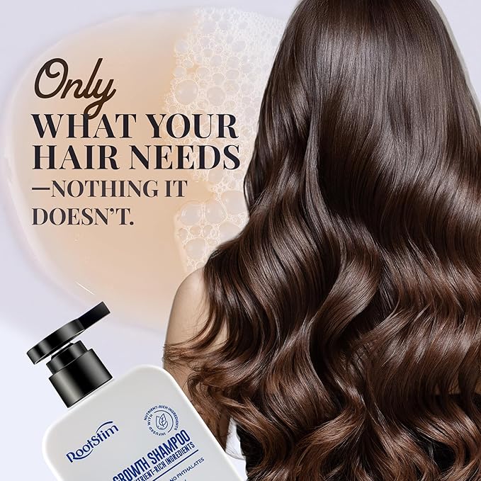 Biotin & Rosemary Shampoo for Hair Growth: Hair Loss Shampoo for Thinning Hair Infused with Natural Nutrient Rich Ingredients for Hair thickening Sulfate Free 10 fl oz