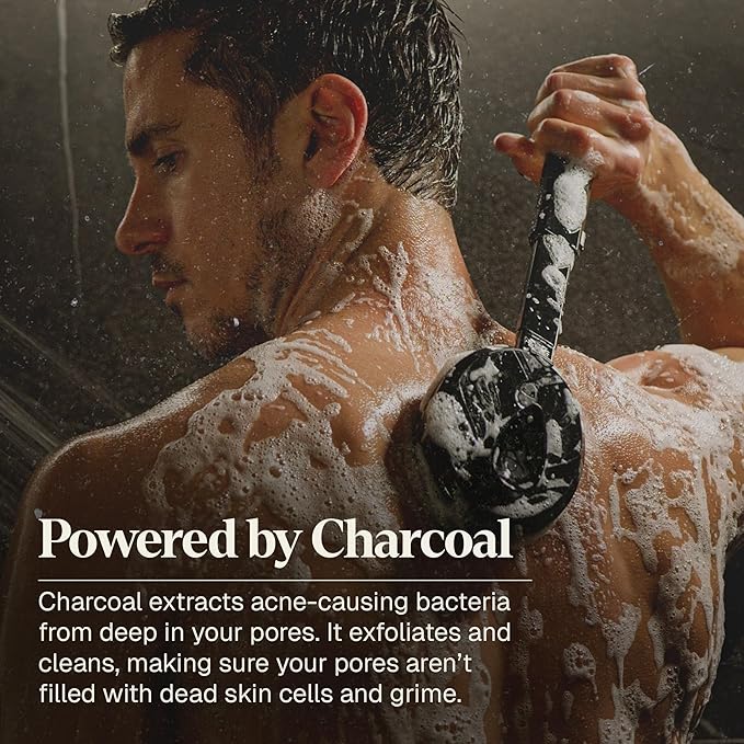 Black Wolf Moisturizing Body Wash for Men, Sandalwood - Mens Hydrating Bodywash for Dry, Dehydrated, & Sensitive Skin - Hyaluronic Acid, Aloe Vera, & Jojoba Oil Body Cleanser Help Remove Oil & Dirt