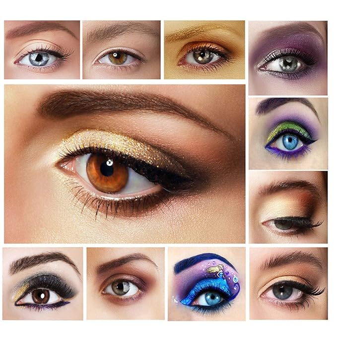120 Colors Makeup Eyeshadow Palette Natural Nude Matte Shimmer Glitter Pigment Eye Shadow Pallet Waterproof Smokey Professional Cosmetic Beauty Kit Set