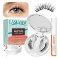 LASHVIEW Upgrade Magnetic Eyelashes with Applicator, Reusable Soft Magnetic Lashes Natural Look with 0.17mm Ultra-Thin Magnets No Glue Needed Easy to Wear and Remove-N24