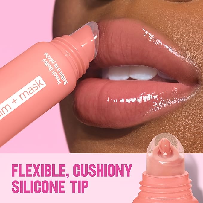 Revlon Glimmer Lip Treat Balm + Mask™, Overnight Peptide Lip Treatment, Hydrating, 006 Hazelnut Latte, 0.4 fl oz (Pack of 2)