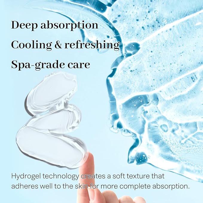 Overnight Collagen Face Mask – 4pk Hydrogel Korean Skincare for Glass Skin – Niacinamide Dark Spot Corrector & Pore Minimizer – Anti-Aging & Deep Hydration (0.88oz ea)