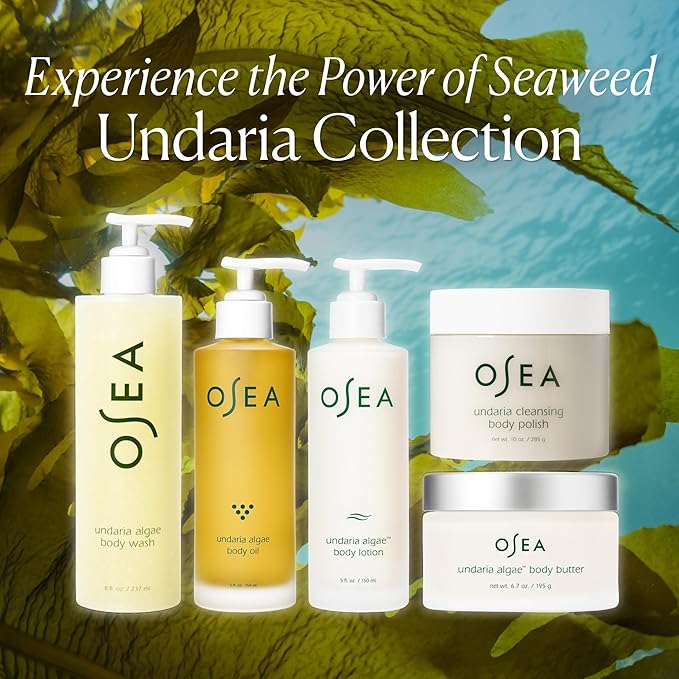 OSEA Undaria Algae™ Body Lotion 5 oz - Ultra-Hydrating & Lightweight Body Lotion - Firms Skin in 4 Hours - Packed with Undaria Seaweed & Hyaluronic Acid - for Dry, Normal, & Combination Skin