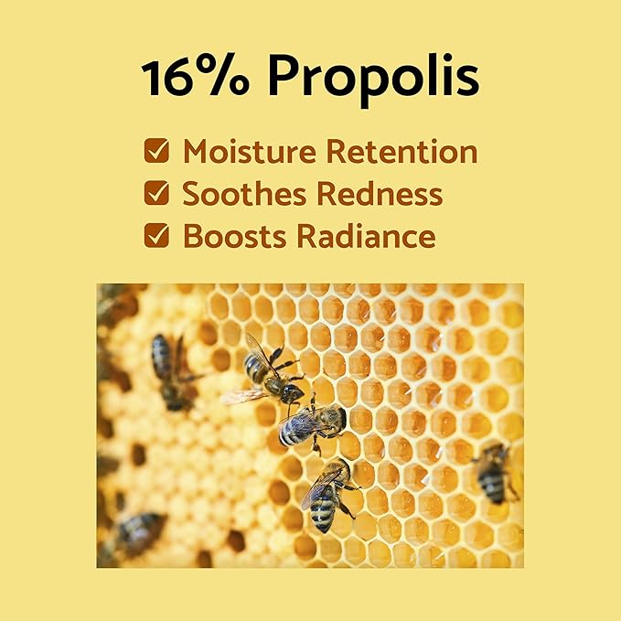 IUNIK Propolis Vitamin Sleeping Mask – Propolis, Vitamin C & Centella Overnight Moisturizing Sleeping Mask for Radiant, Firm-Looking Skin, Korean Skincare, 60ml / 2.02 fl oz